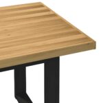 vidaXL Jedálenský stôl NOAIN s nohami v tvare U 180x90x75 cm masívne drevo borovica – Obrázok 8
