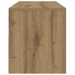vidaXL Nočné stolíky 2 ks s LED diódami, dubový remeselník, 60x35x40 cm – Obrázok 9