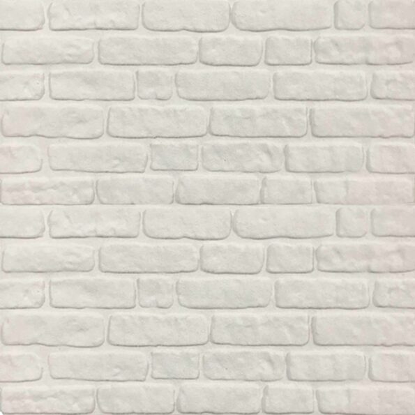 vidaXL Nástenné panely 10 pcs Biela 100 x 50 cm EPS pena – Obrázok 4