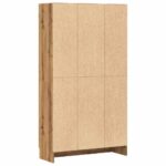 vidaXL Knižnica Artisan Dub 82,5x30,5x150 cm Inžinierske drevo – Obrázok 6