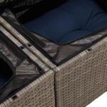 vidaXL Sada pohoviek s vankúšom 3 pcs polyratan – Obrázok 7