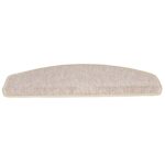 vidaXL Schodové rohože 20 ks 65x24x4 cm taupe polkruhové veľké – Obrázok 3