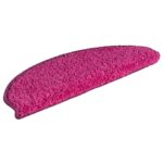 vidaXL Schodové rohože 30 ks 65x21x4 cm ružové polkruhové veľké – Obrázok 2