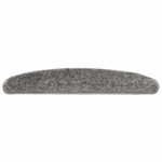 vidaXL Schodové rohože 20 ks 65x21x4 cm sivé, polkruhové, veľké – Obrázok 3