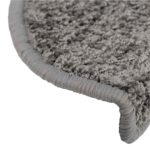 vidaXL Schodové rohože 20 ks 65x21x4 cm sivé, polkruhové, veľké – Obrázok 5