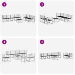 vidaXL Záhradná súprava gaučov 8 pcs Prírodná Pevné akáciové drevo – Obrázok 8