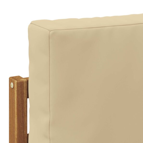 vidaXL Záhradná súprava gaučov s vankúšom 6 pcs Prírodná a béžová – Obrázok 6