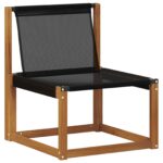 vidaXL Záhradná súprava gaučov s vankúšom 6 pcs Prírodná a krémová – Obrázok 5