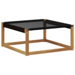 vidaXL Záhradná súprava gaučov s vankúšom 7 pcs Prírodná a krémová – Obrázok 8