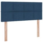 vidaXL Postel s úložným prostorem a matrací Modrá 120 x 190 cm – Obrázok 9