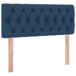 vidaXL Postel s úložným prostorem a matrací Modrá 120 x 190 cm – Obrázok 9