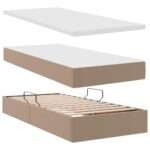 vidaXL Postel s úložným prostorem a LED svetlom Kapsulín 200 x 200 cm – Obrázok 9