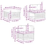 vidaXL Záhradná súprava gaučov s vankúšom 6 pcs Prírodná a béžová – Obrázok 10