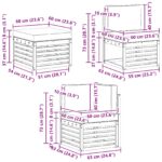 vidaXL Záhradná súprava gaučov s vankúšom 8 pcs Prírodná a svetlosivá – Obrázok 10