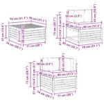 vidaXL Záhradná súprava gaučov 7 pcs Prírodná a antracitová Polyester – Obrázok 8