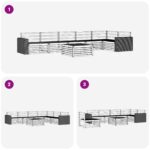 vidaXL Záhradná súprava gaučov 7 pcs Prírodná 79 x 79 x 37 cm – Obrázok 8