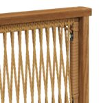 vidaXL Sada rohových gaučov s vankúšom 5 pcs Prírodná a antracitová – Obrázok 4