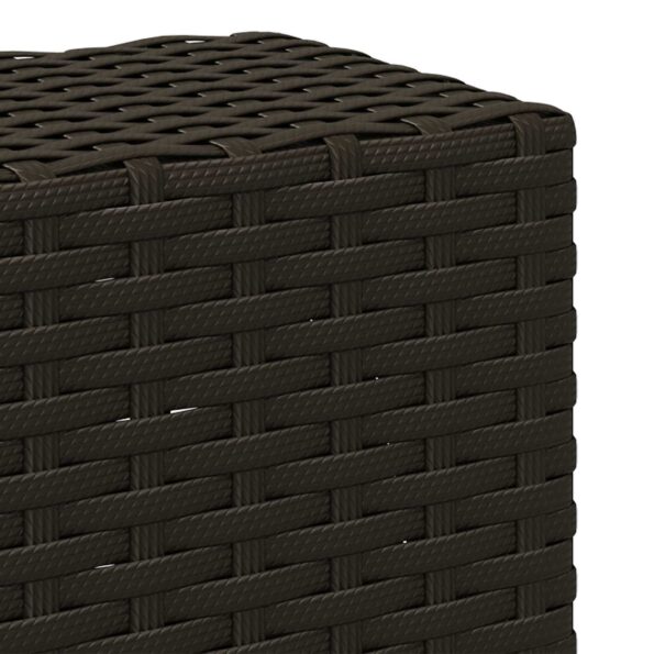 vidaXL Sada rohových gaučov 6 pcs Prírodná a krémová Polyester – Obrázok 4