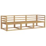 vidaXL Záhradná súprava gaučov 3 pcs Biela 245,5 x 83 x 73 cm – Obrázok 2