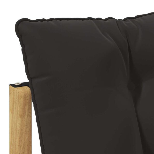 vidaXL Záhradná súprava gaučov 3 pcs Biela a antracitová Polyester – Obrázok 5