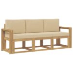 vidaXL Záhradná súprava gaučov 3 pcs – Obrázok 2