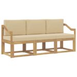 vidaXL Záhradná súprava gaučov 3 pcs – Obrázok 2