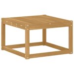 vidaXL Záhradná súprava gaučov s vankúšom 9 pcs Biela a svetlosivá – Obrázok 5