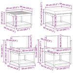 vidaXL Záhradná súprava gaučov 8 pcs Biela a svetlosivá – Obrázok 10
