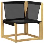 vidaXL Záhradná súprava gaučov s vankúšom 6 pcs Biela a béžová – Obrázok 5