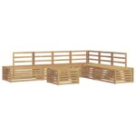 vidaXL Súpravy pohoviek 6 Kus 59 x 59 x 37 cm – Obrázok 2