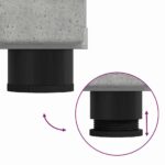 vidaXL Sada kúpeľňového nábytku TULUM 4 pcs Betónová šedá – Obrázok 9
