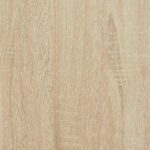 vidaXL Rám postele Sonoma 137 x 190 cm Kompozitné drevo – Obrázok 9