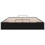 vidaXL Otomanový posteľný rám Čierna 153 x 203 cm Zamat – Obrázok 7