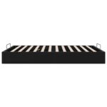vidaXL Otomanový posteľný rám Čierna 153 x 203 cm Zamat – Obrázok 8