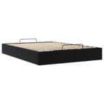 vidaXL Otomanový posteľný rám Čierna 153 x 203 cm Zamat – Obrázok 9