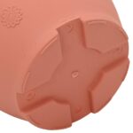 vidaXL Kvetináče 24 pcs Tehlovo červená Ø 39 x 32 cm Plast – Obrázok 9