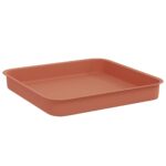 vidaXL Kvetináče 6 pcs Tehlovo červená 20 x 20 x 16 cm Plast – Obrázok 7
