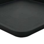 vidaXL Kvetináče 6 pcs Čierna 43 x 43 x 33,5 cm Plast – Obrázok 10