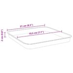 vidaXL Kvetináče 24 pcs Čierna 28,5 x 28,5 x 22 cm Plast – Obrázok 12