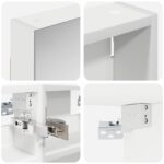 vidaXL Set kabinetov do kúpeľne s poličkou 3 pcs 80 x 10,5 x 50 cm – Obrázok 10