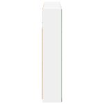 vidaXL Set kabinetov do kúpeľne s poličkou 3 pcs 80 x 10,5 x 50 cm – Obrázok 8