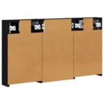 vidaXL Set kabinetov do kúpeľne s poličkou 3 pcs 90 x 10,5 x 50 cm – Obrázok 9