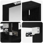 vidaXL Set kabinetov do kúpeľne s poličkou 3 pcs 90 x 10,5 x 50 cm – Obrázok 10