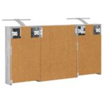 vidaXL Set kabinetov do kúpeľne s poličkou 3 pcs 100 x 10,5 x 50 cm – Obrázok 9