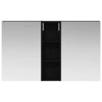 vidaXL Set kabinetov do kúpeľne s poličkou 3 pcs 100 x 10,5 x 60,5 cm – Obrázok 6