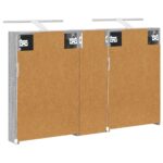 vidaXL Set kabinetov do kúpeľne s poličkou 3 pcs 100 x 10,5 x 60,5 cm – Obrázok 9