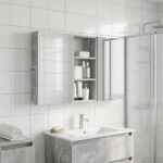 vidaXL Set kabinetov do kúpeľne s poličkou 3 pcs 110 x 10,5 x 60,5 cm – Obrázok 4