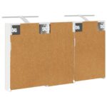 vidaXL Set kabinetov do kúpeľne s poličkou 3 pcs 110 x 10,5 x 60,5 cm – Obrázok 9
