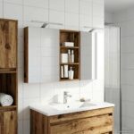 vidaXL Set kabinetov do kúpeľne s poličkou 3 pcs 110 x 10,5 x 60,5 cm – Obrázok 4