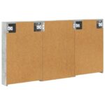 vidaXL Set kabinetov do kúpeľne s poličkou 3 pcs 120 x 10,5 x 60,5 cm – Obrázok 9